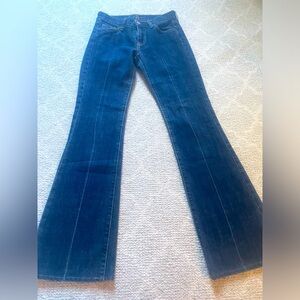 7 For All Mankind by Jerome Dahan Bootcut Flare Jean Dark wash